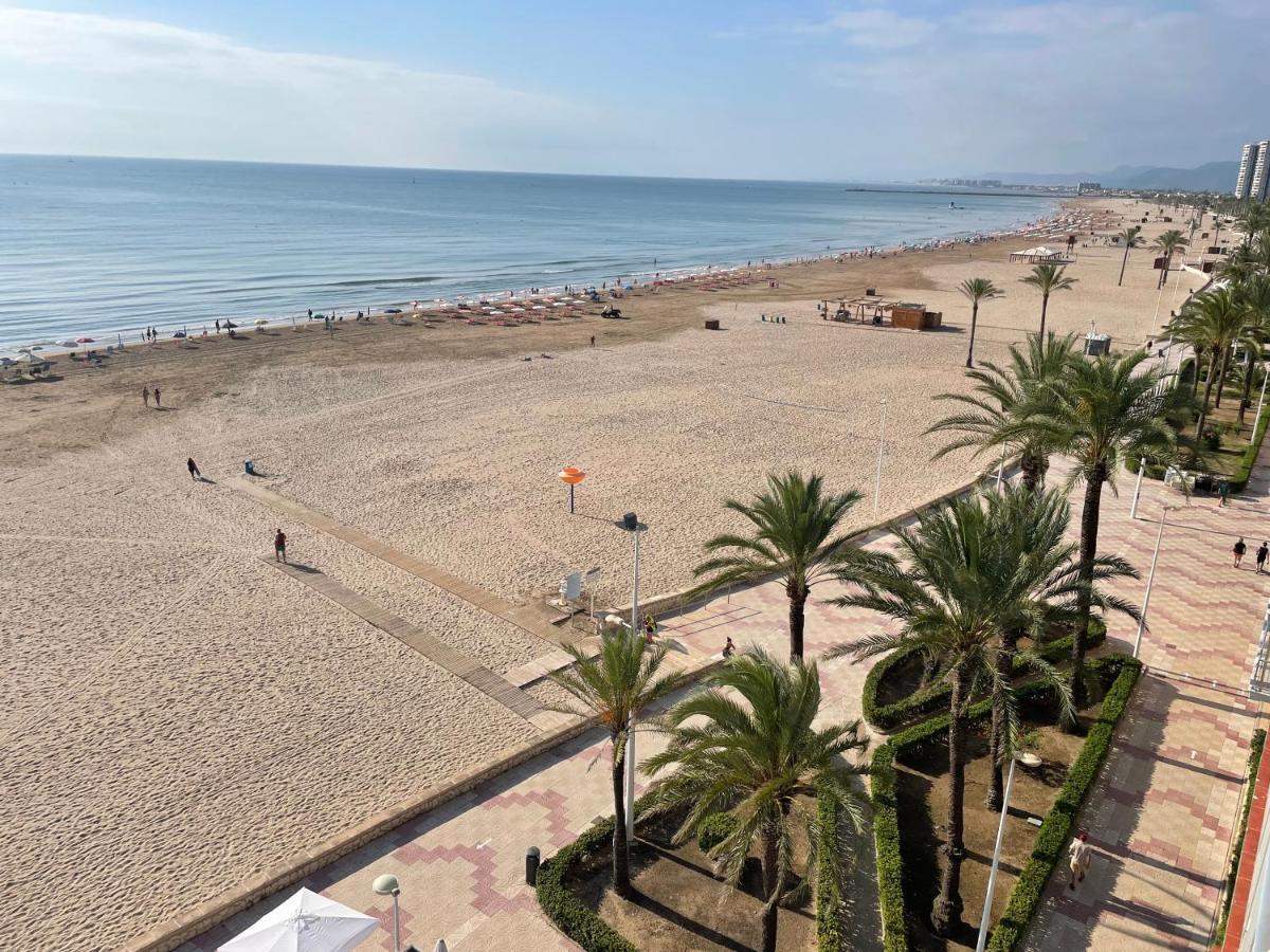 Primera Linea En Cullera Con Piscina. Inmejorables Vistas Exteriör bild